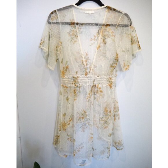 Floral top, button-down style komono - Picture 5 of 5